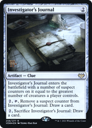 Investigator's Journal (PRE-258S) - Innistrad: Crimson Vow Promos Foil
