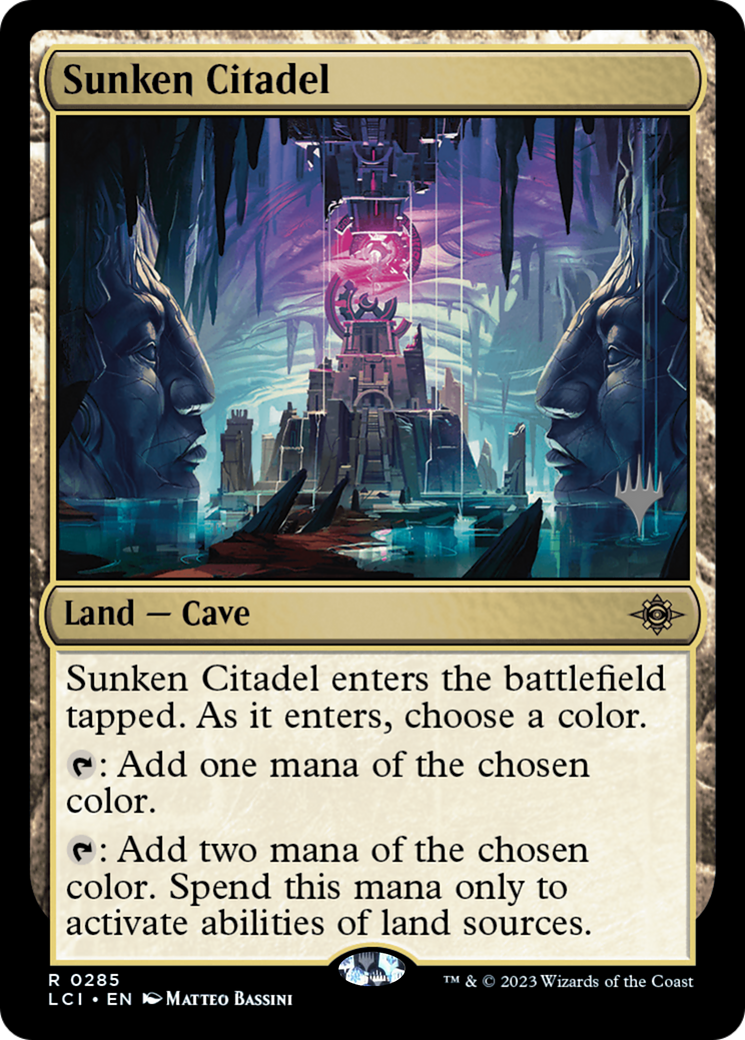 Sunken Citadel (PPLCI-285) - The Lost Caverns of Ixalan Promos