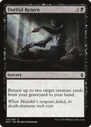 Dutiful Return (BFZ-110) - Battle for Zendikar