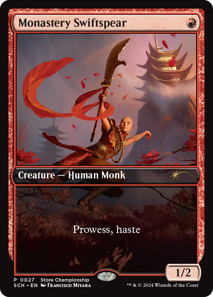 Monastery Swiftspear (GAME-027) - Store Championships