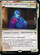Agrus Kos, Spirit of Justice (MKM-383) - Murders at Karlov Manor: (Showcase) Foil