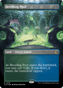Breeding Pool (CLU-275) - Ravnica: Clue Edition (Borderless) Foil