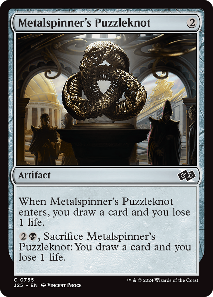 Metalspinner's Puzzleknot (J25-755) - Foundations Jumpstart