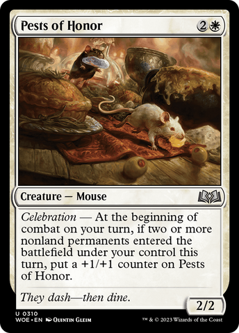 Pests of Honor (WOE-310) - Wilds of Eldraine