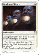 Deafening Silence (White Border) (MB2-009) - Mystery Booster 2