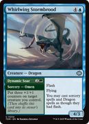 Whirlwing Stormbrood // Dynamic Soar (TDM-234) - Tarkir: Dragonstorm Foil