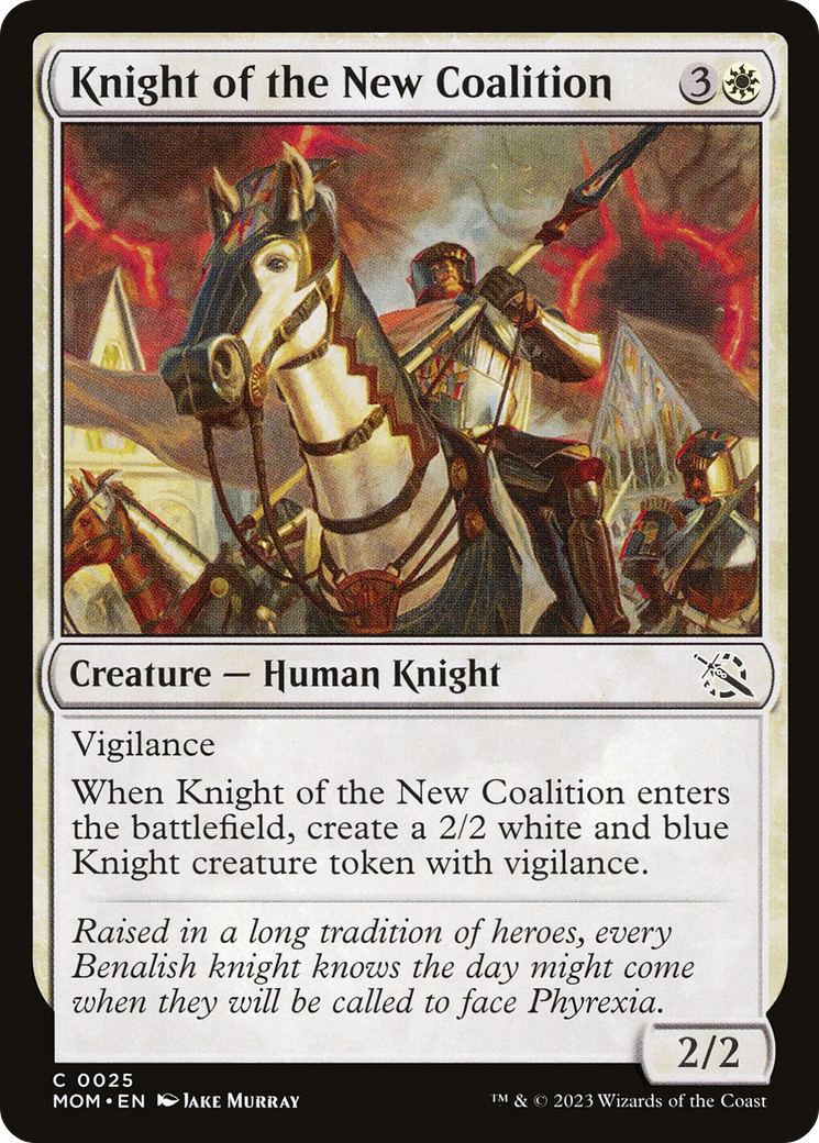 Knight of the New Coalition (MOM-025) - March of the Machine