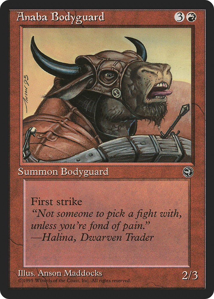 Anaba Bodyguard (HML-084) - Homelands