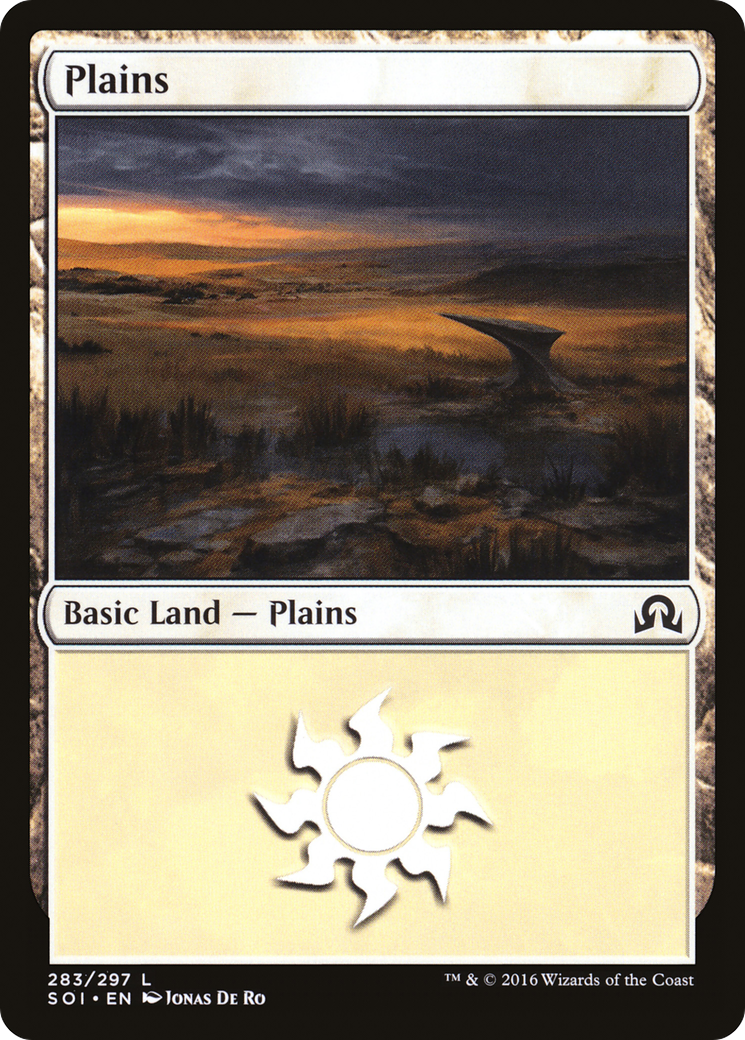 Plains (SOI-283) - Shadows over Innistrad Foil