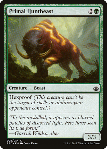 Primal Huntbeast (BBD-208) - Battlebond Foil