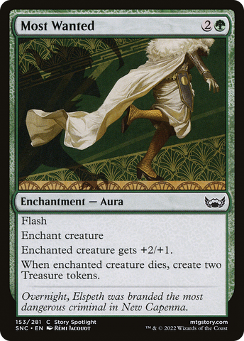 Most Wanted (SNC-153) - Streets of New Capenna Foil