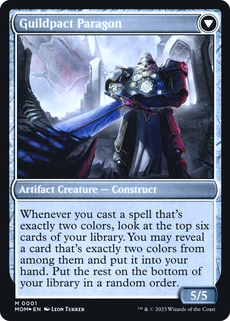 Invasion of Ravnica // Guildpact Paragon (PRE-01S) - March of the Machine Promos Foil
