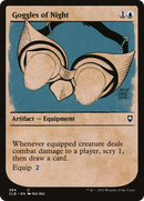Goggles of Night (CLB-384) - Commander Legends: Battle for Baldur's Gate: (Showcase) Foil