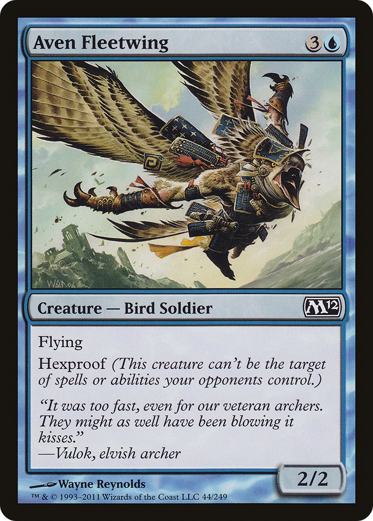 Aven Fleetwing (M12-044) - Magic 2012 Foil