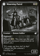 Mourning Patrol // Morning Apparition (DBL-028) - Innistrad: Double Feature: (Double Faced Transform) Foil
