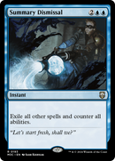 Summary Dismissal (M3C-193) - Modern Horizons 3 Commander Foil