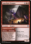 Amethyst Dragon // Explosive Crystal (CLB-160) - Commander Legends: Battle for Baldur's Gate Foil