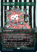 Nature's Will (SLD-1282) - Secret Lair Drop (Borderless) Foil