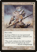 Valor (JUD-032) - Judgment: (tombstone) Foil