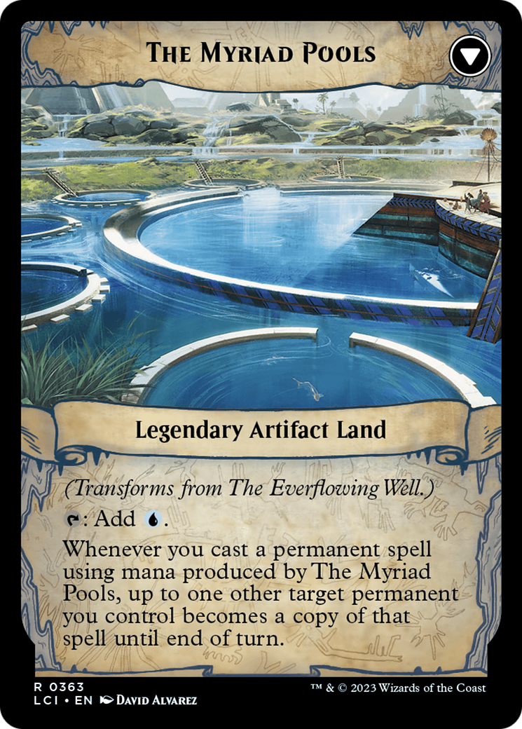 The Everflowing Well // The Myriad Pools (LCI-363) - The Lost Caverns of Ixalan: (Extended Art)