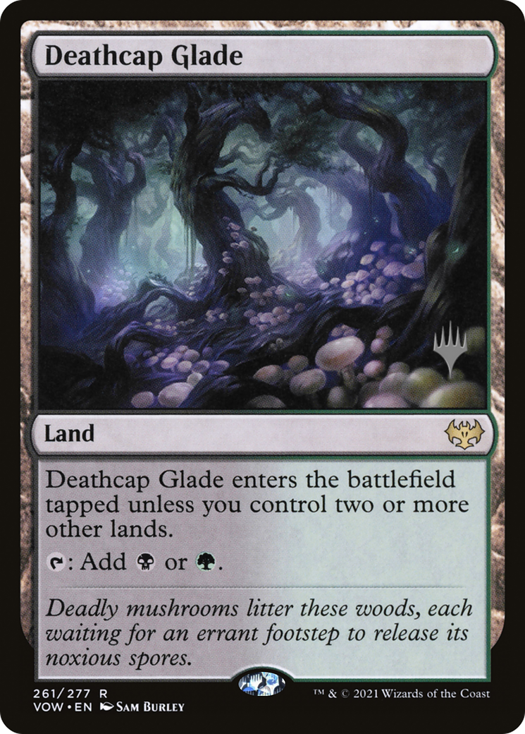 Deathcap Glade (PPDMU-261P) - Innistrad: Crimson Vow Promos