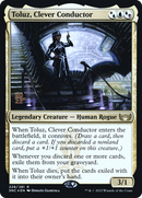 Toluz, Clever Conductor (PRE-228) - Streets of New Capenna Promos Foil