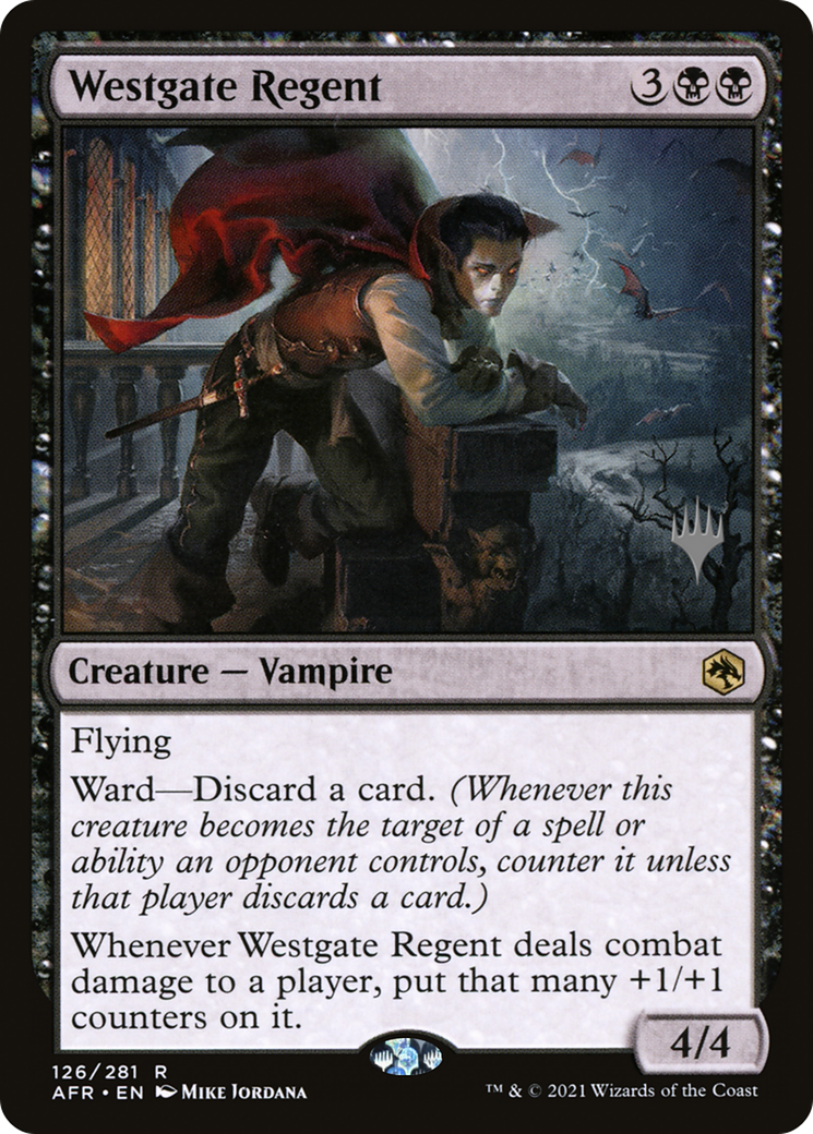 Westgate Regent (PPAFR-126P) - Adventures in the Forgotten Realms Promos Foil