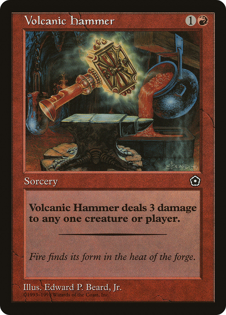 Volcanic Hammer (P02-119) - Portal Second Age