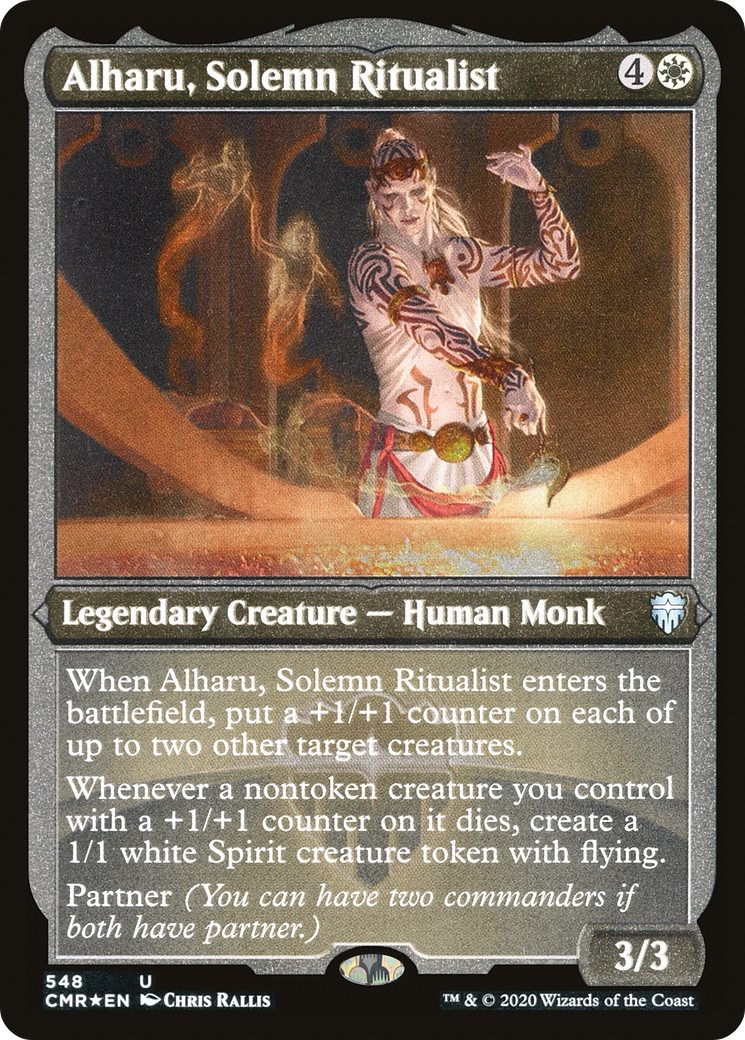 Alharu, Solemn Ritualist (CMR-548) - Commander Legends Foil