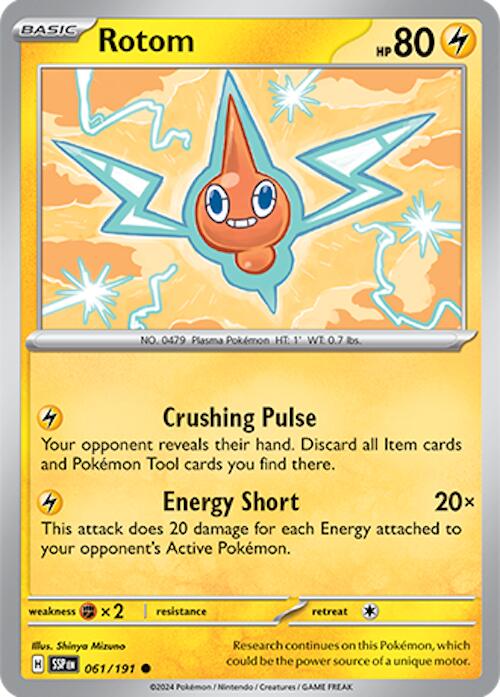 Rotom (061/191) [Scarlet & Violet: Surging Sparks]