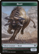 Beast (DMU-016) - Dominaria United Tokens Foil