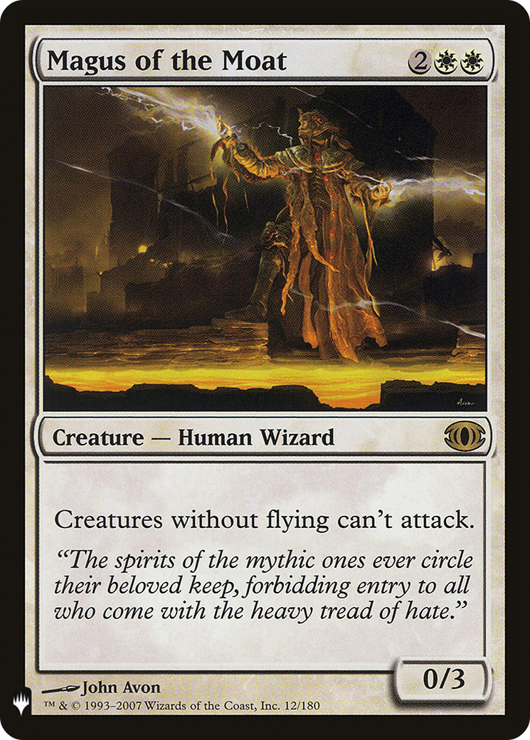 Magus of the Moat (LIST-FUT-12) - The List
