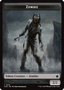 Zombie // Goblin Doubled-Sided Token (FDN-15 // 21) - Foundations Foil