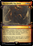 Too Greedily, Too Deep (LTC-482) - Tales of Middle-earth Commander: (Showcase) Foil