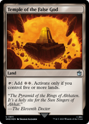 Temple of the False God (WHO-911) - Doctor Who Foil
