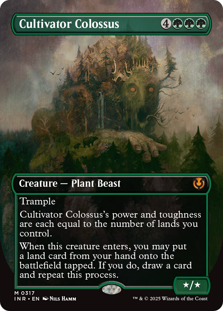 Cultivator Colossus (Borderless) (INR-317) - Innistrad Remastered (Borderless)