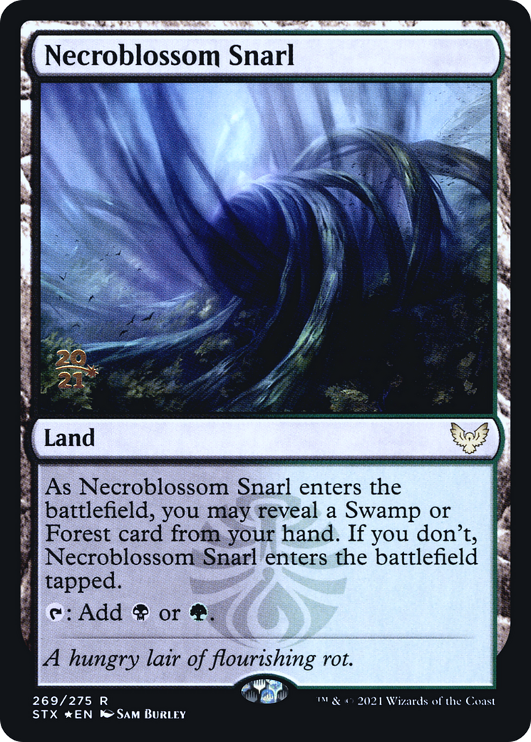 Necroblossom Snarl (PRE-269) - Strixhaven: School of Mages Promos Foil