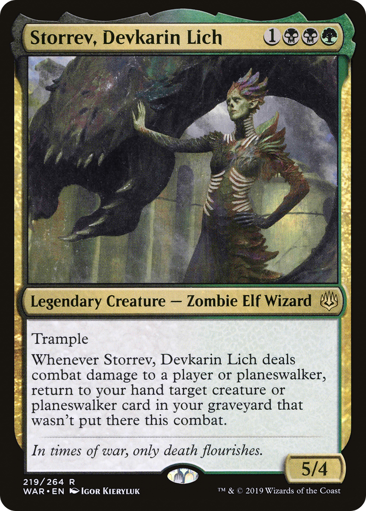 Storrev, Devkarin Lich (WAR-219) - War of the Spark