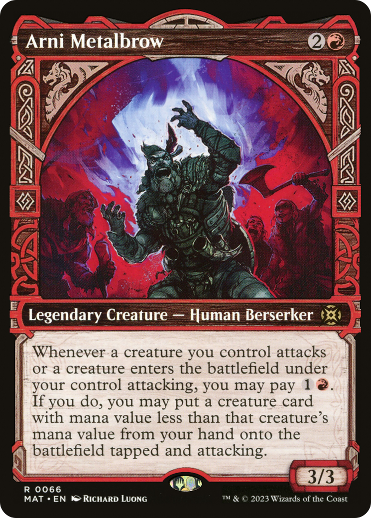 Arni Metalbrow (MAT-066) - March of the Machine: The Aftermath: (Showcase) Foil