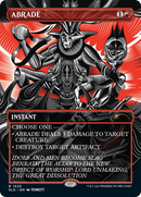 Abrade (SLD-1425) - Secret Lair Drop: (Full Art) (Borderless)