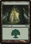 Forest (PREM-005) - Magic Premiere Shop 2007 Foil