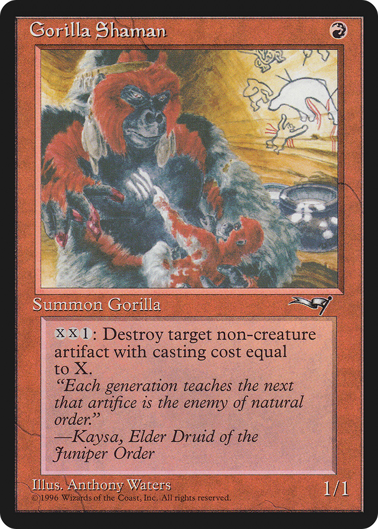 Gorilla Shaman (ALL-107) - Alliances