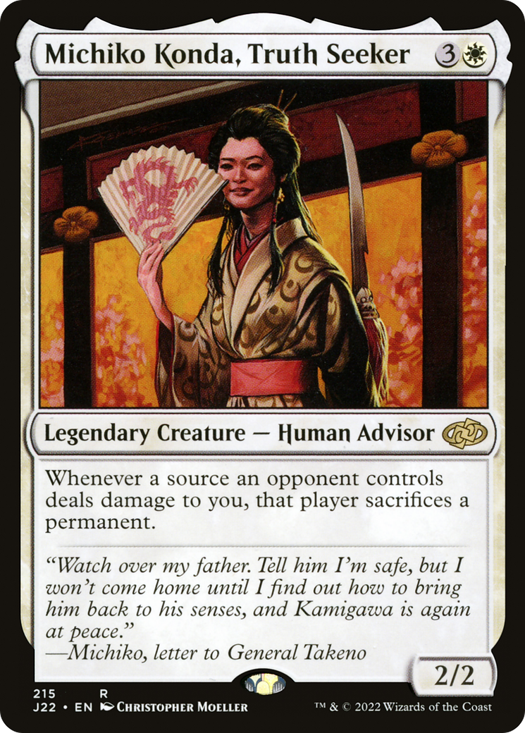 Michiko Konda, Truth Seeker (J22-215) - Jumpstart 2022