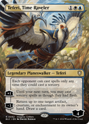 Teferi, Time Raveler (BLC-092) - Bloomburrow Commander (Borderless) Foil