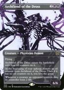 Archfiend of the Dross (ONE-304) - Phyrexia: All Will Be One: (Showcase) (Borderless)