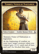 Temmet, Vizier of Naktamun (AKH-012) - Amonkhet Tokens