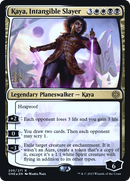 Kaya, Intangible Slayer (PRE-205S) - Phyrexia: All Will Be One Promos Foil