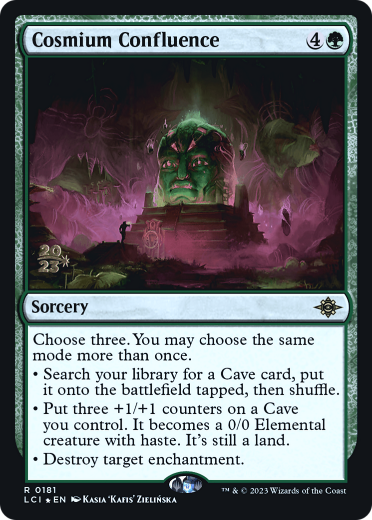 Cosmium Confluence (PRE-181S) - The Lost Caverns of Ixalan Promos Foil