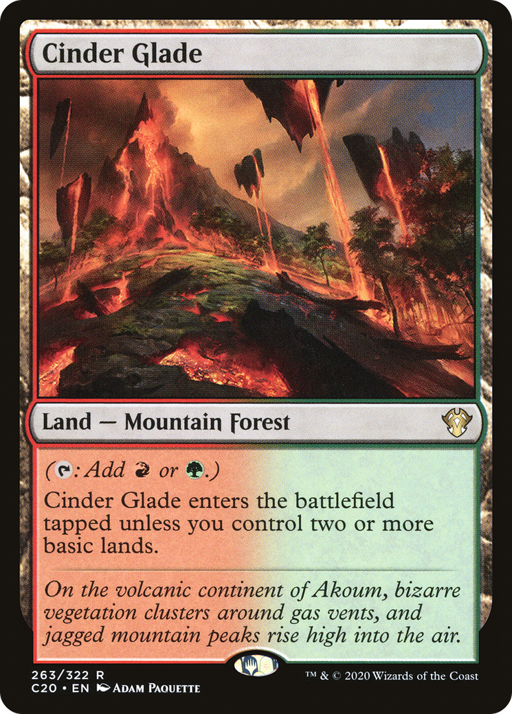 Cinder Glade (C20-263) - Commander 2020