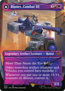 Blaster, Combat DJ // Blaster, Morale Booster (BOT-022) - Transformers: (convertdfc, shatteredglass) (Borderless)